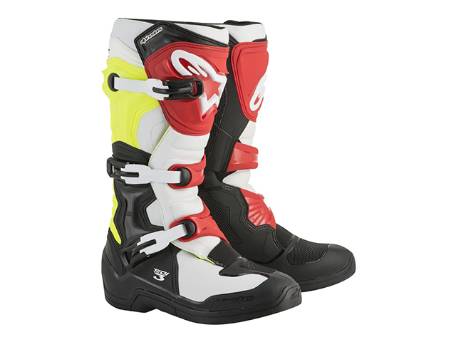 ALPINESTAR TECH 3 MX BOOT - BLACK/WHITE/YELLOW